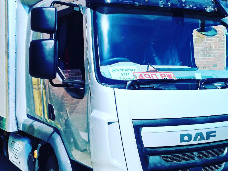 automotive fibreglass daf truck 2